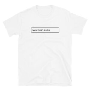 Putin.sucks <br> Short-Sleeve Unisex T-Shirt